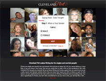 Tablet Screenshot of clevelandflirt.com
